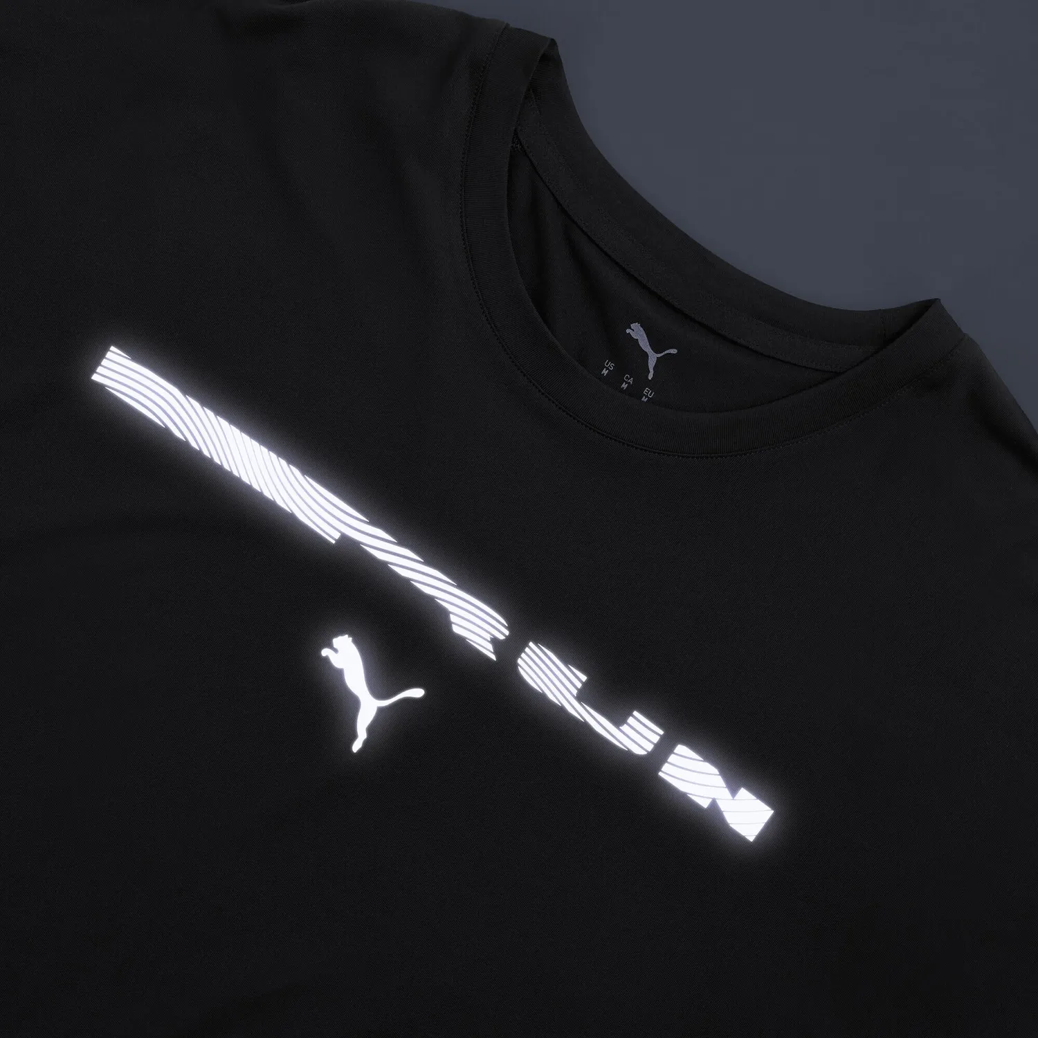 Puma Run Brightstride Cloudspun t-shirt nera