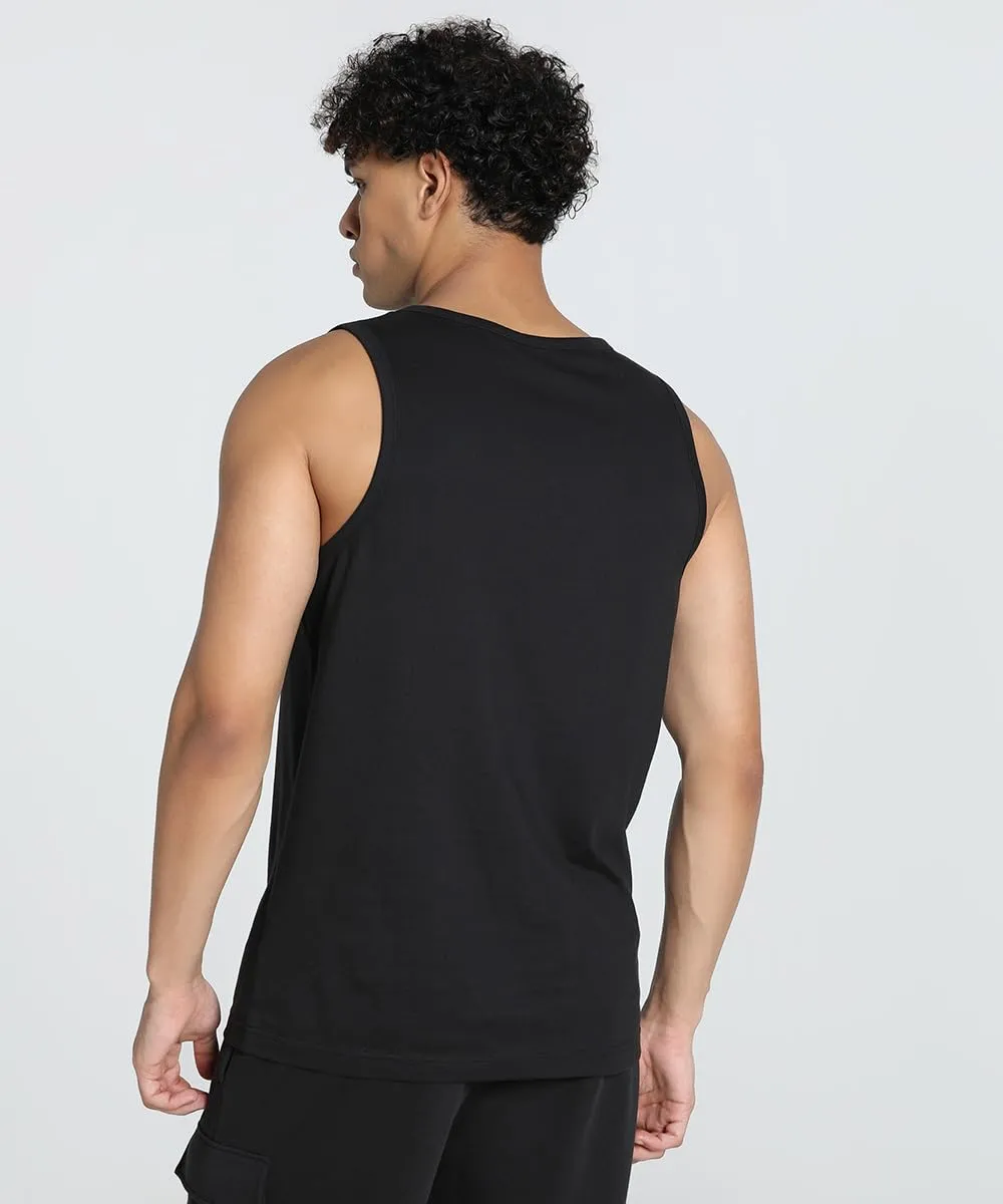 Puma Ess Logo Tank canotta uomo cotone estiva