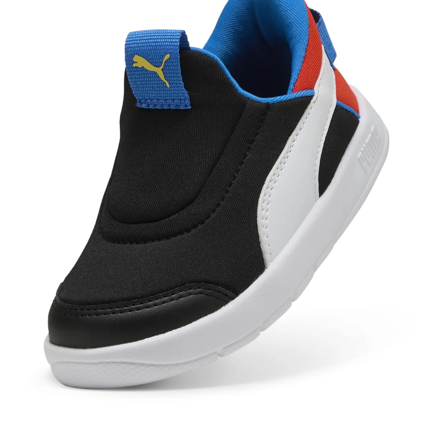 Puma Courtflex V3 Sliptech scarpe bimbo 0-24 nera