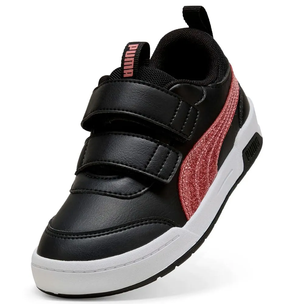 Puma Multiflex 2 Glitz sneaker bambina nero rosa 27.5 EU