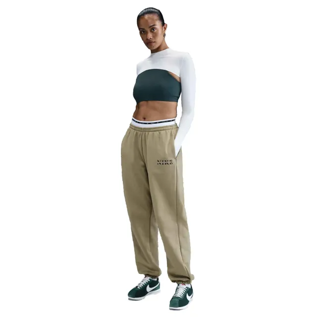 Nike Phoenix Fleece pantaloni tuta donna XS vita alta