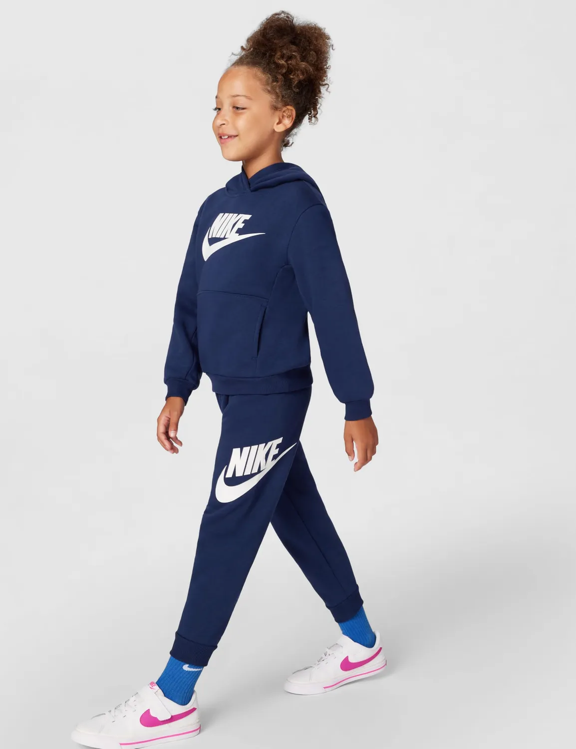 Nike Club Fleece tuta bambino pile navy 3-4 anni