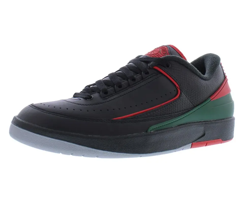 Jordan Air 2 Low Origins DV9956-006 scarpe uomo nero pelle 47.5 EU
