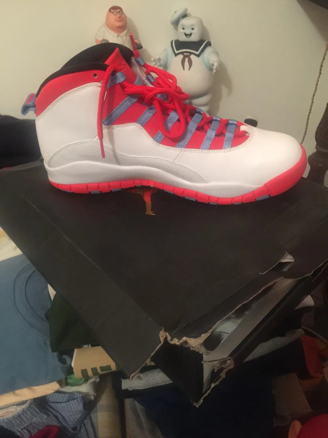 Nike Air Jordan 10 Retro scarpe basket uomo nere