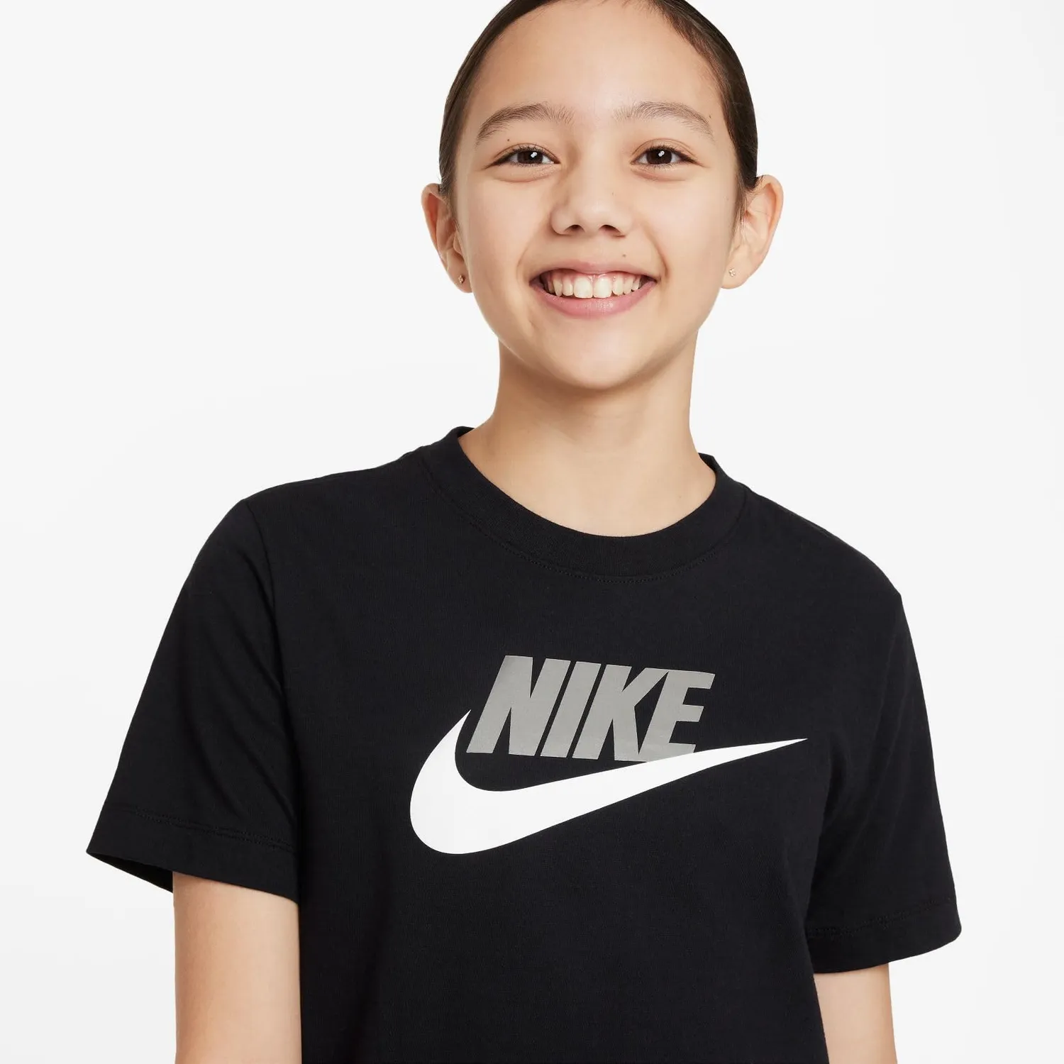 Nike NSW Tee Futura HBR t-shirt bimbi 122-128 cotone