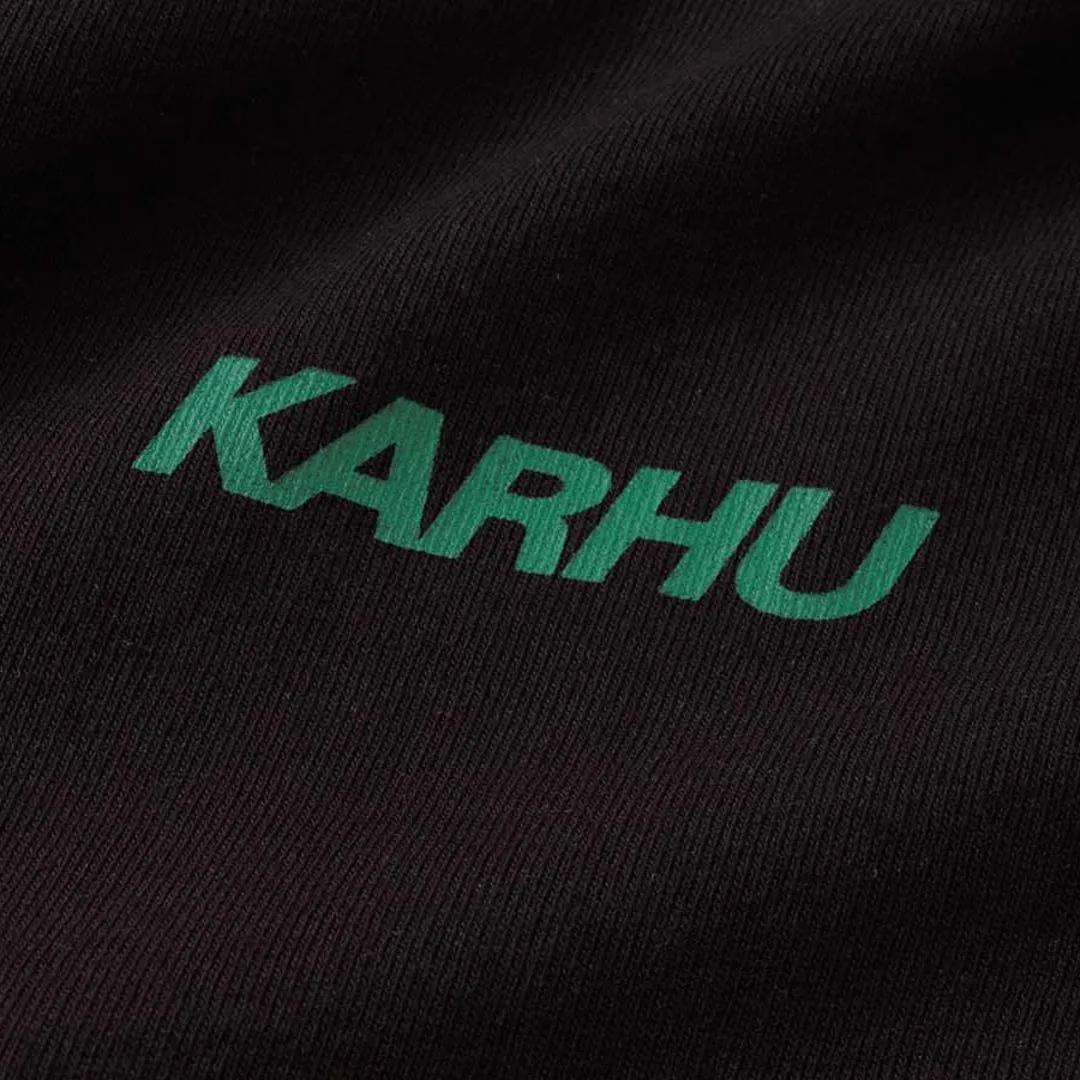 Karhu Fusion OG maglietta Black Ultramarine Green cotone