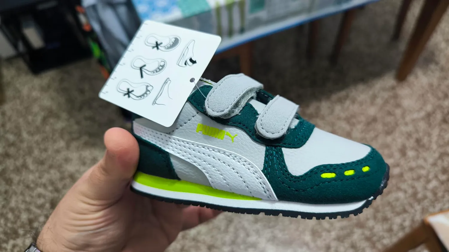 PUMA Cabana Racer SL 20 V scarpe bimbo 20 EU grigio