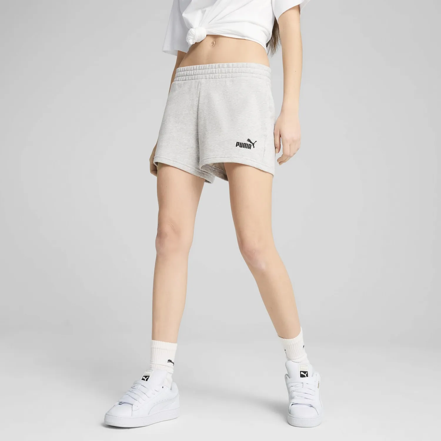 PUMA ESS Small No.1 Logo 4 Shorts donna neri S