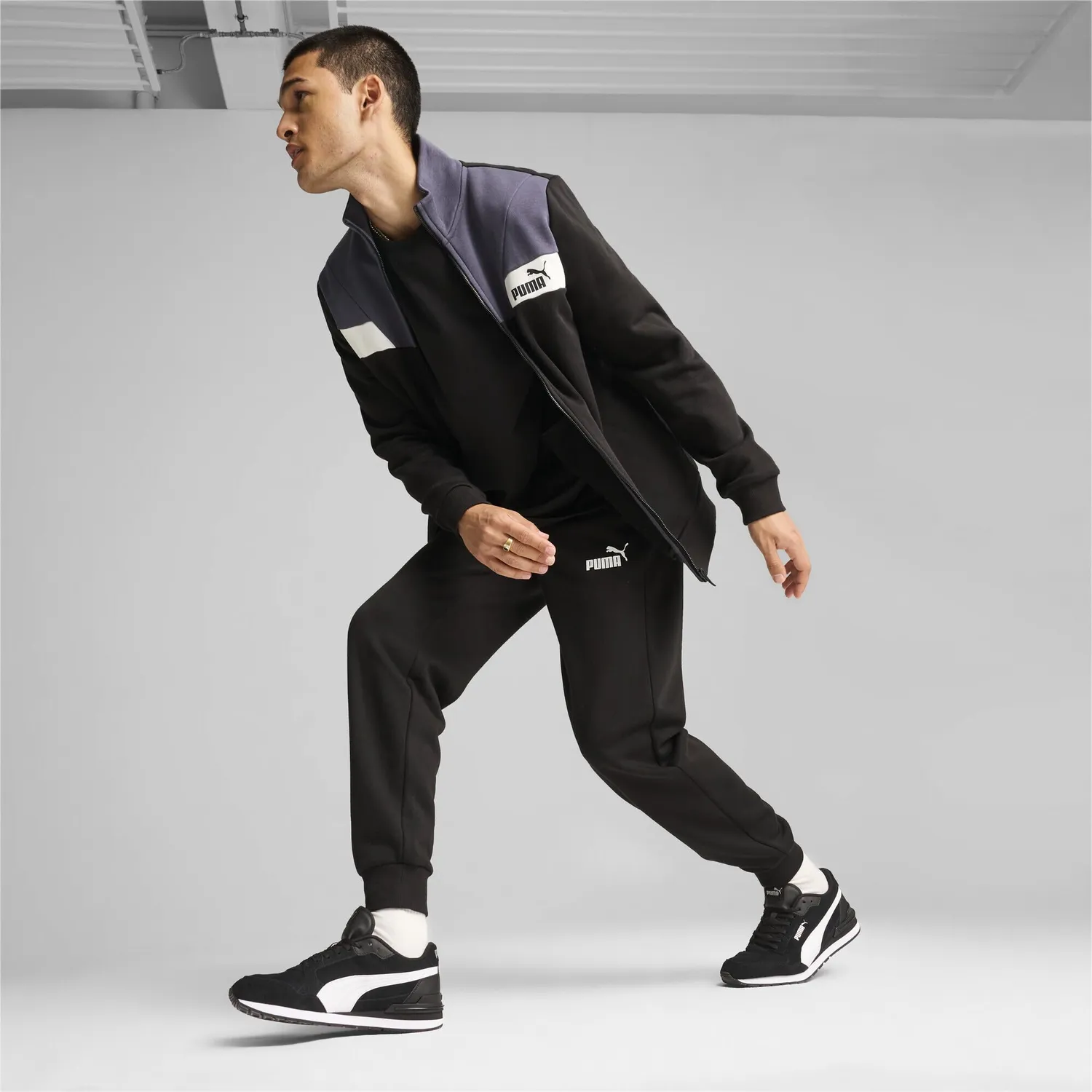 Puma ST Runner v4 Suede sneakers pelle scamosciata