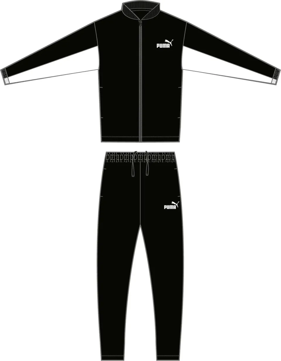 Puma Poly Baseball Suit tuta bambino poliestere