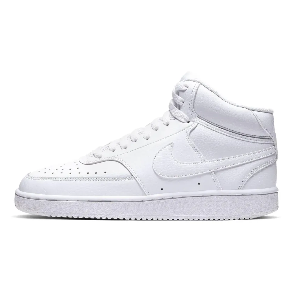 Nike Court Vision Mid sneakers bianche pelle