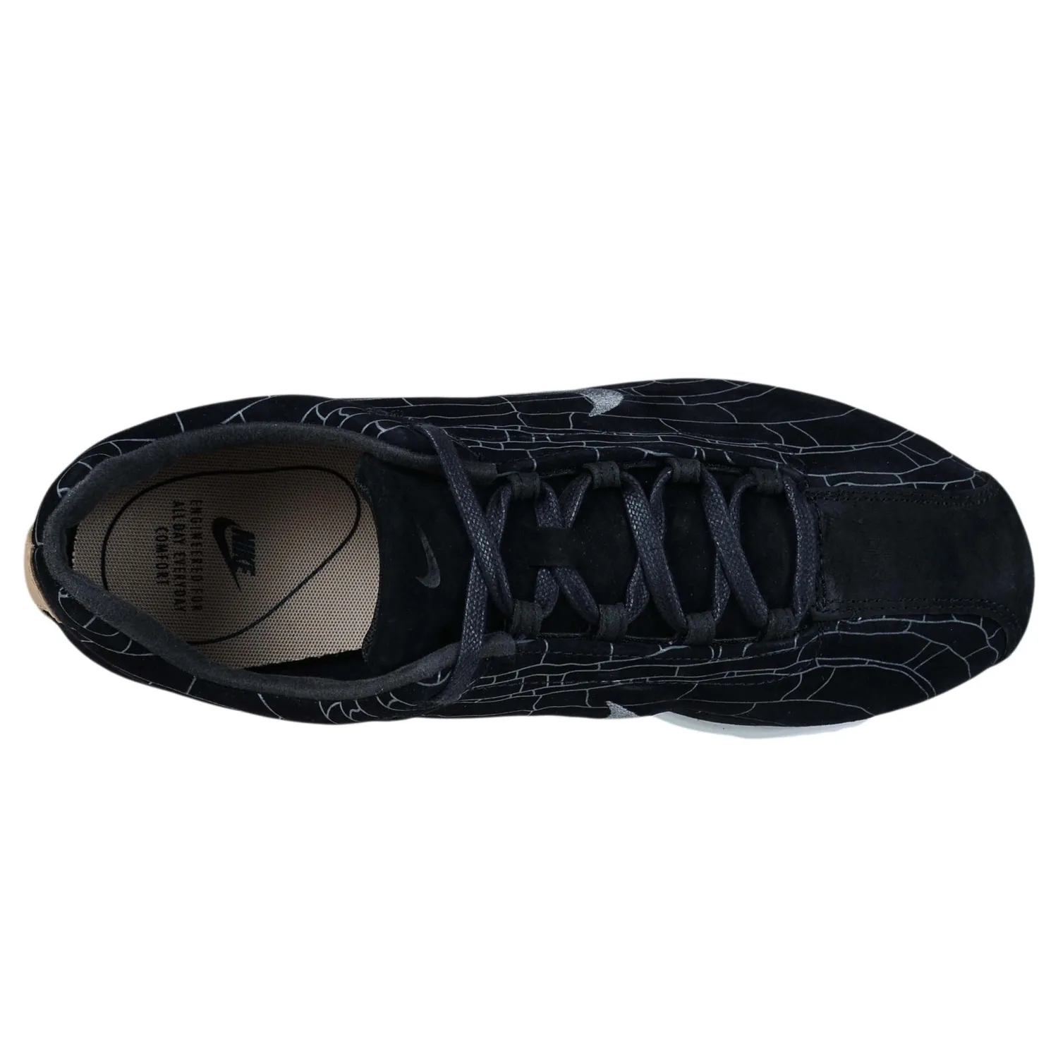 Nike Mayfly Leather PRM 816548-003 sneakers nere pelle