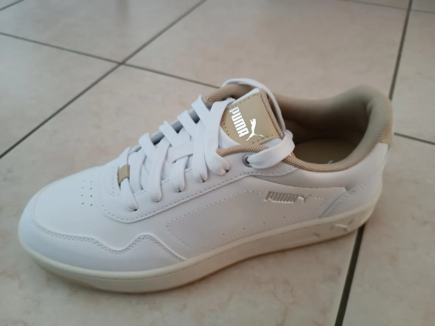 Puma Court Classy sneakers donna bianco 38 EU pelle stile tennis