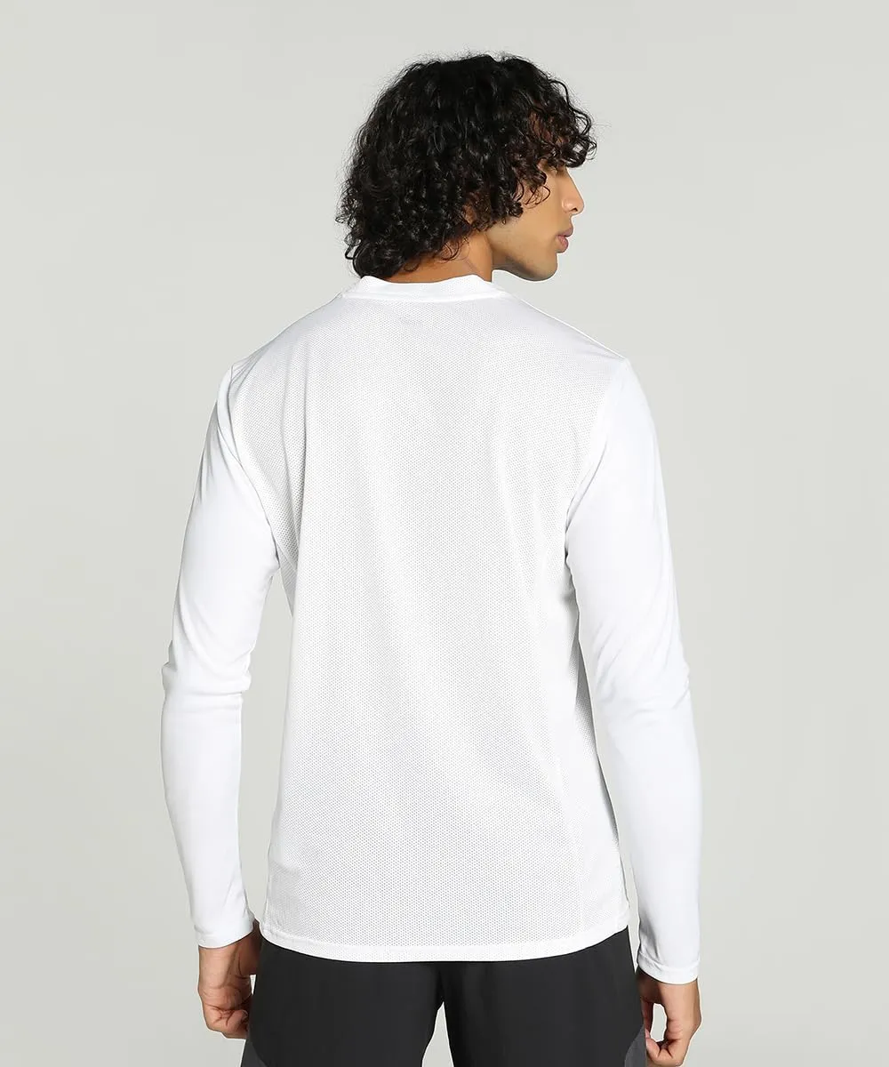 Puma Teamgoal LS maglia calcio bianca