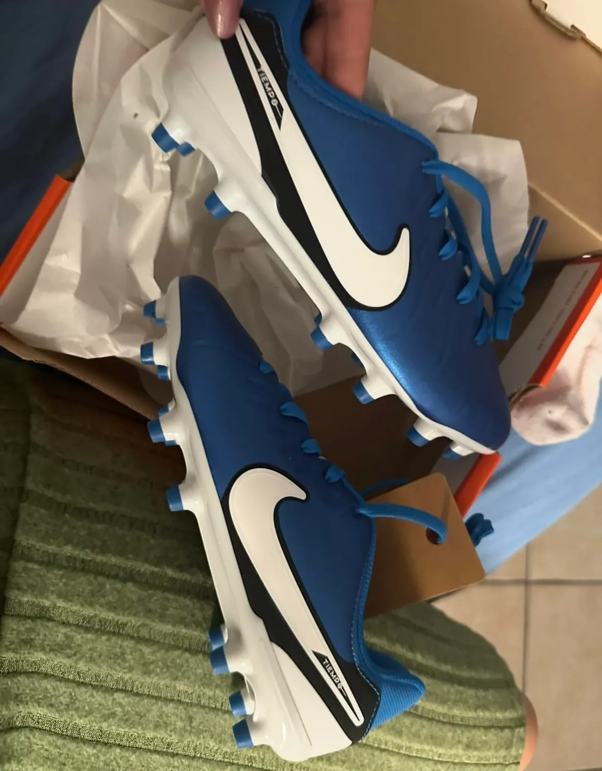 Nike Jr Tiempo Legend 10 Academy MG scarpe calcio 34 EU