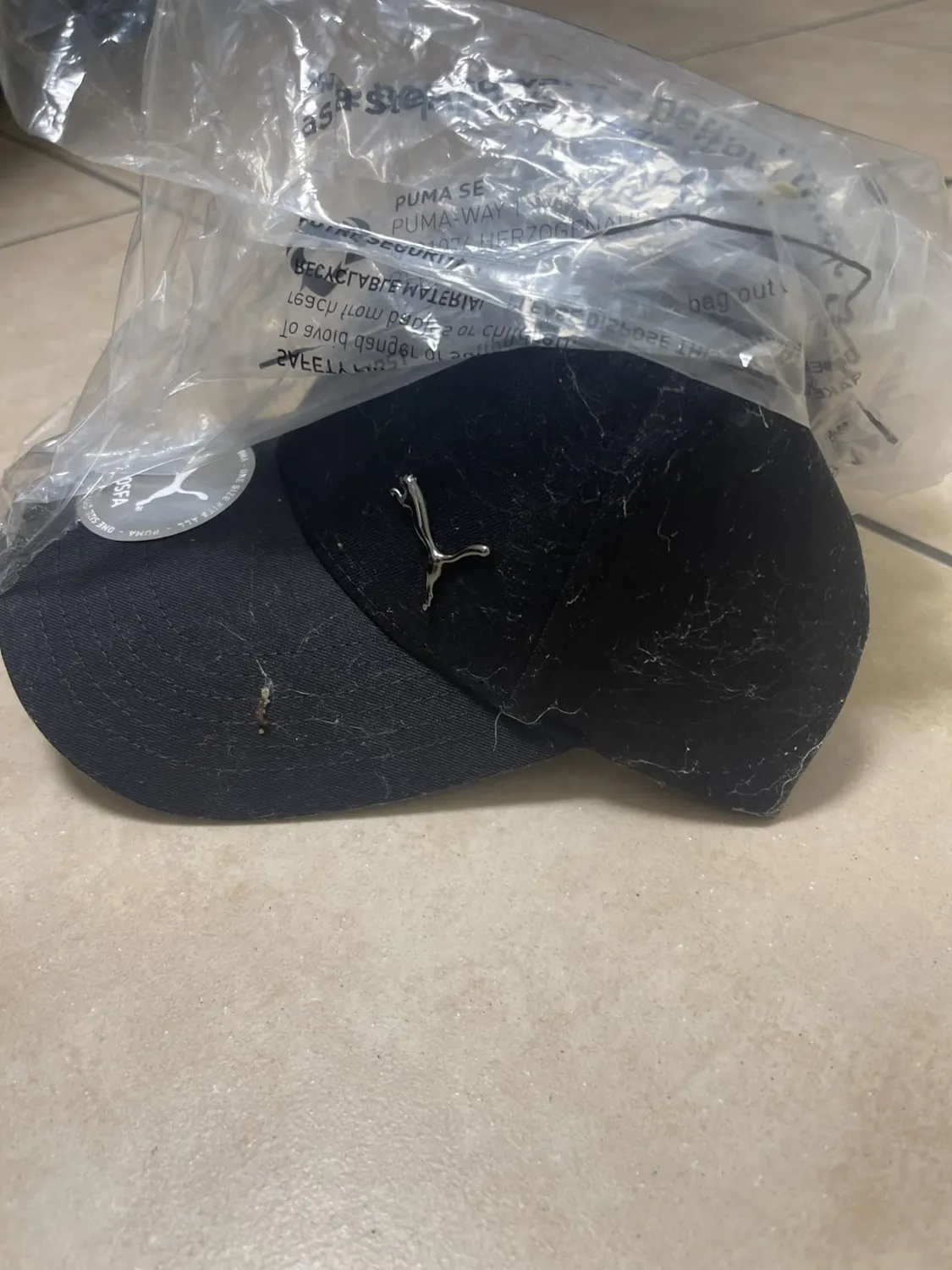 Puma Ess Metal Cat cappellino baseball nero taglia unica