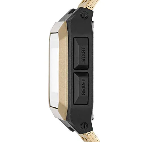 PUMA orologio donna digitale Oro/Nero acciaio