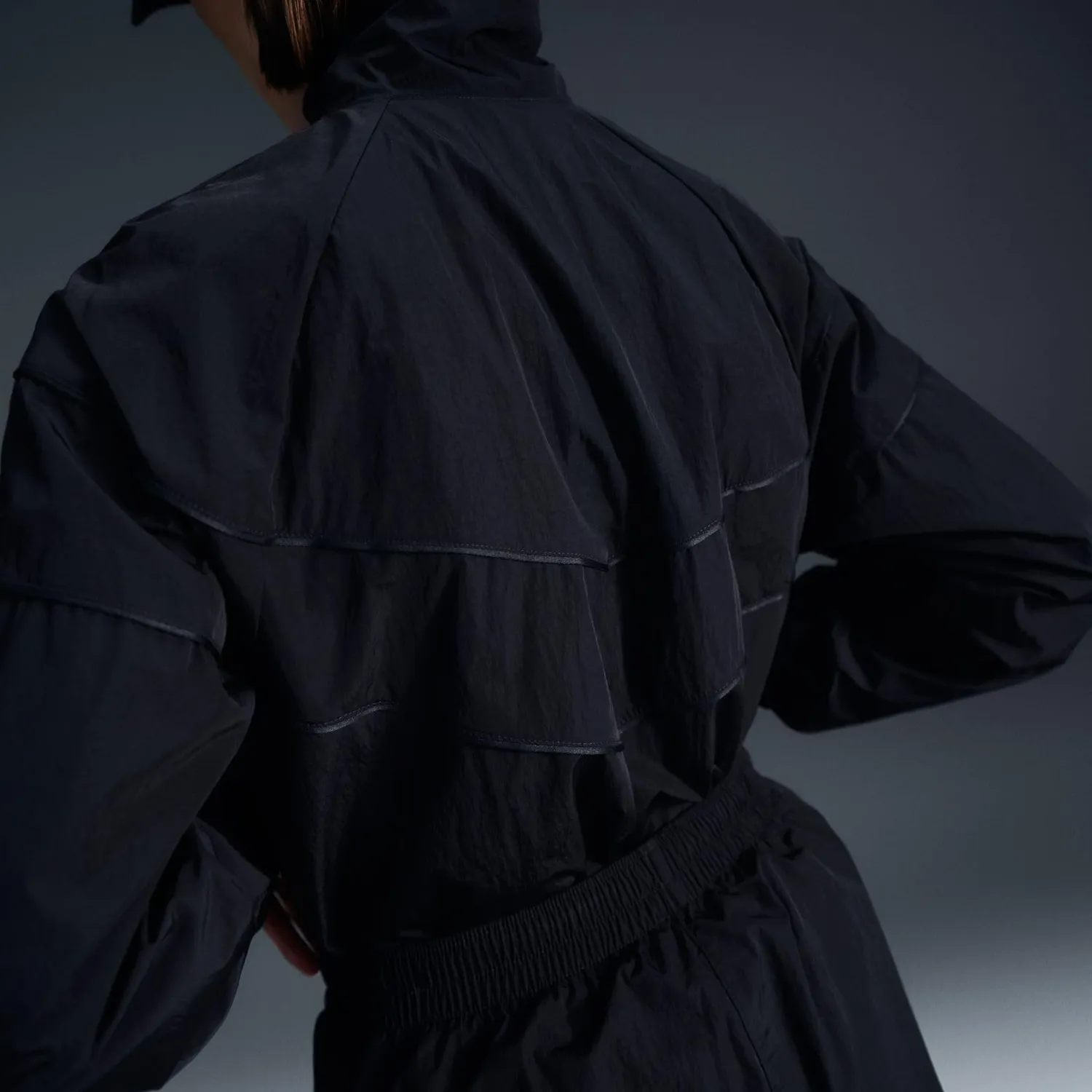 Nike Windrunner giacca donna L vela navy antivento
