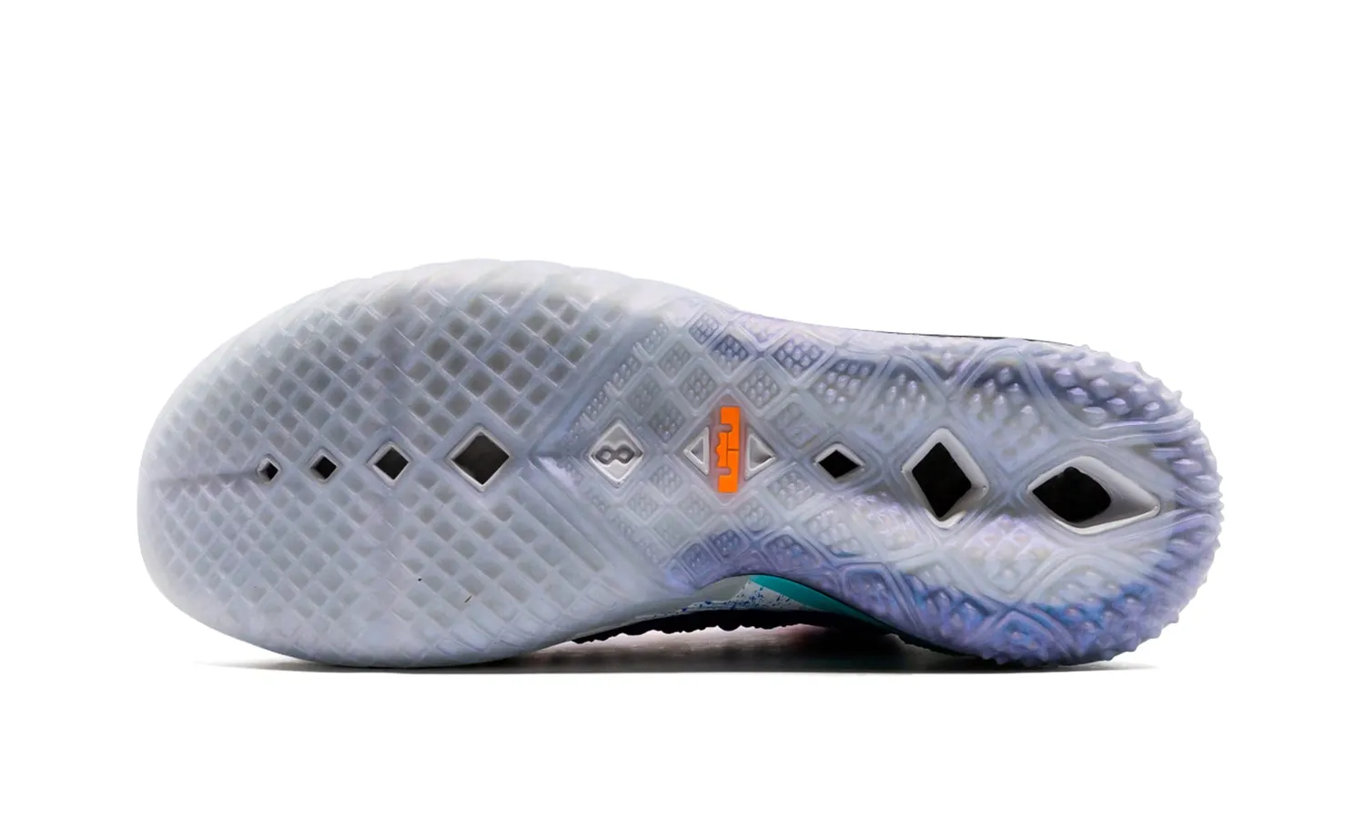 Nike LeBron 18 Scarpe Basket 45 EU Viola Multicolore