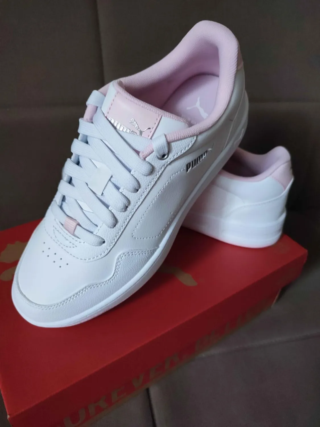 Puma Court Classy sneakers donna bianco 38 EU pelle stile tennis