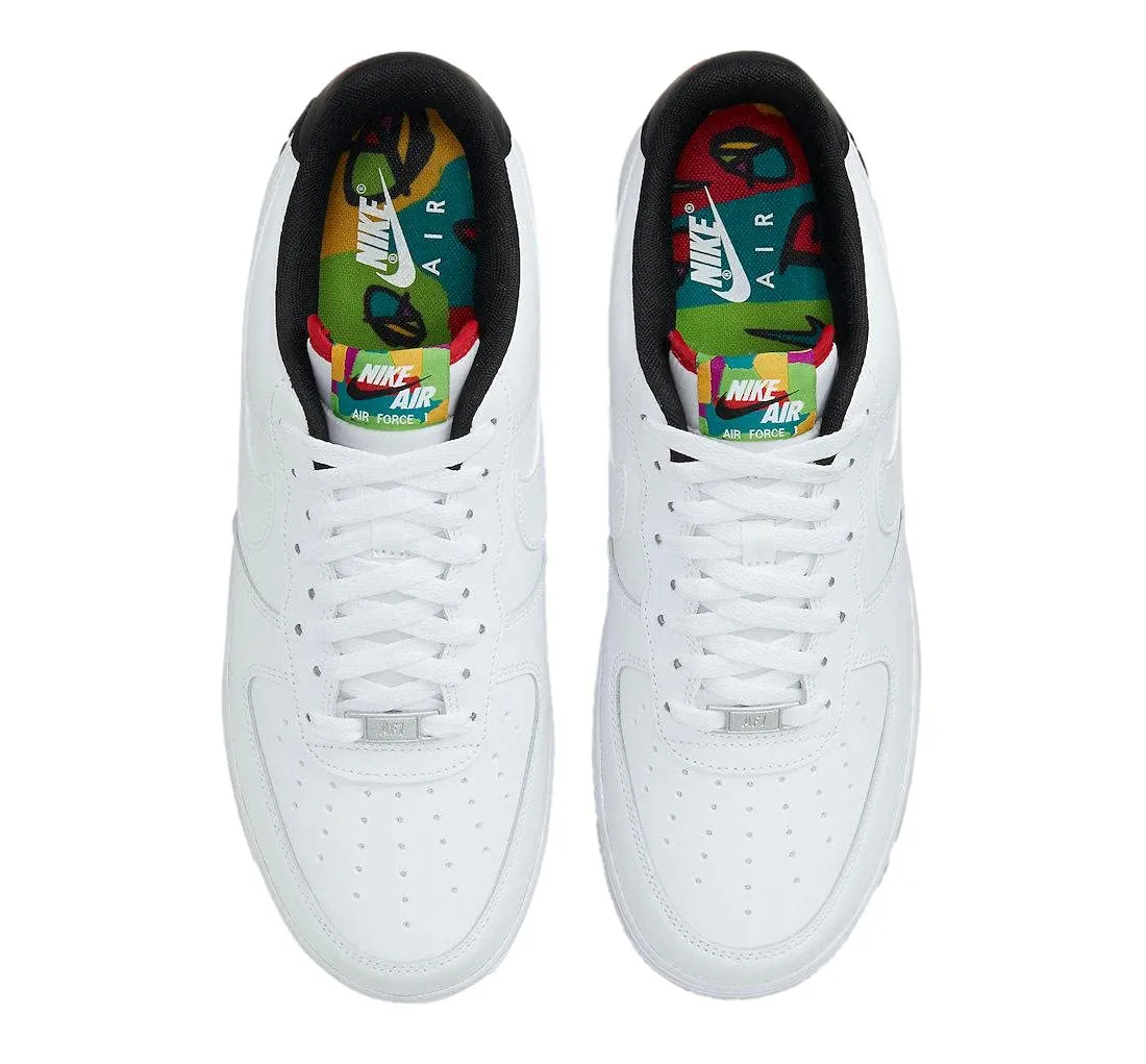 Nike Air Force 1 '07 DD8959 scarpe bianco nero 45,5