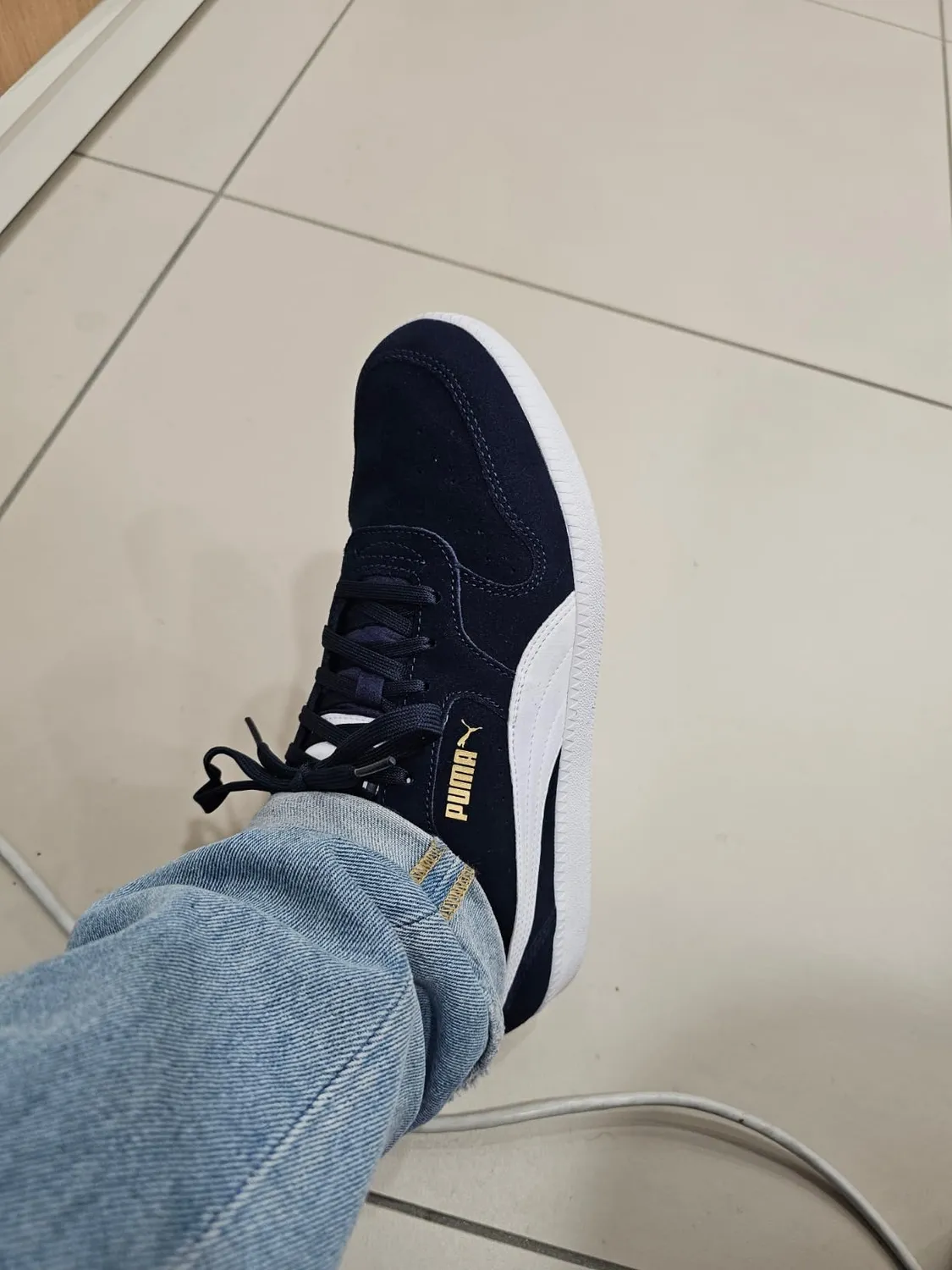 Puma Icra Trainer SD sneakers unisex 36 nero bianco