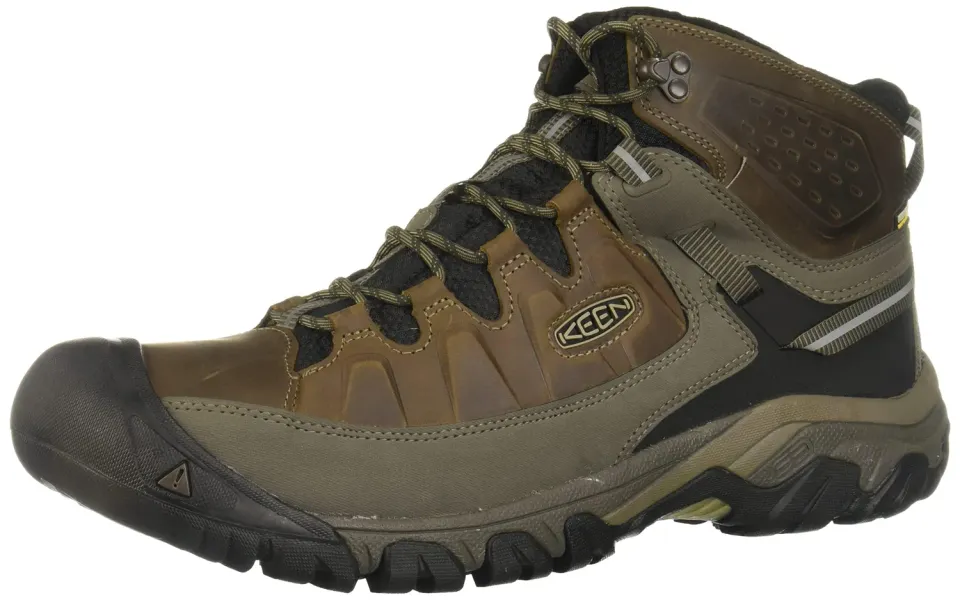 KEEN Targhee III Mid scarponi trekking nero marrone