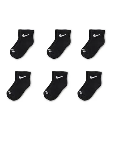 Nike Performance Basic Quarter calzini bambini grigi