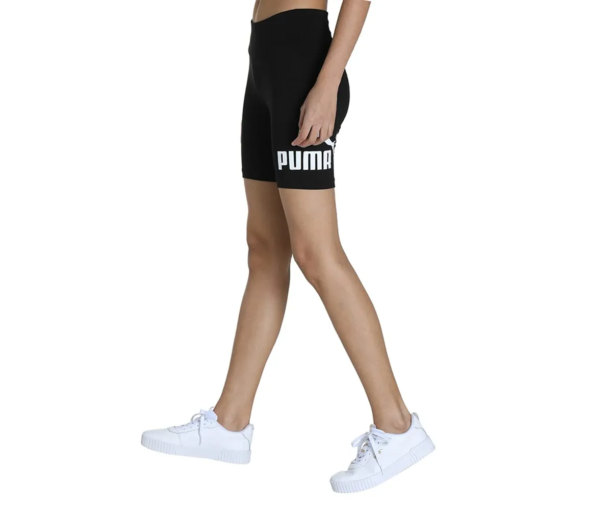 Puma Ess 7 Logo Short leggings ciclista nero