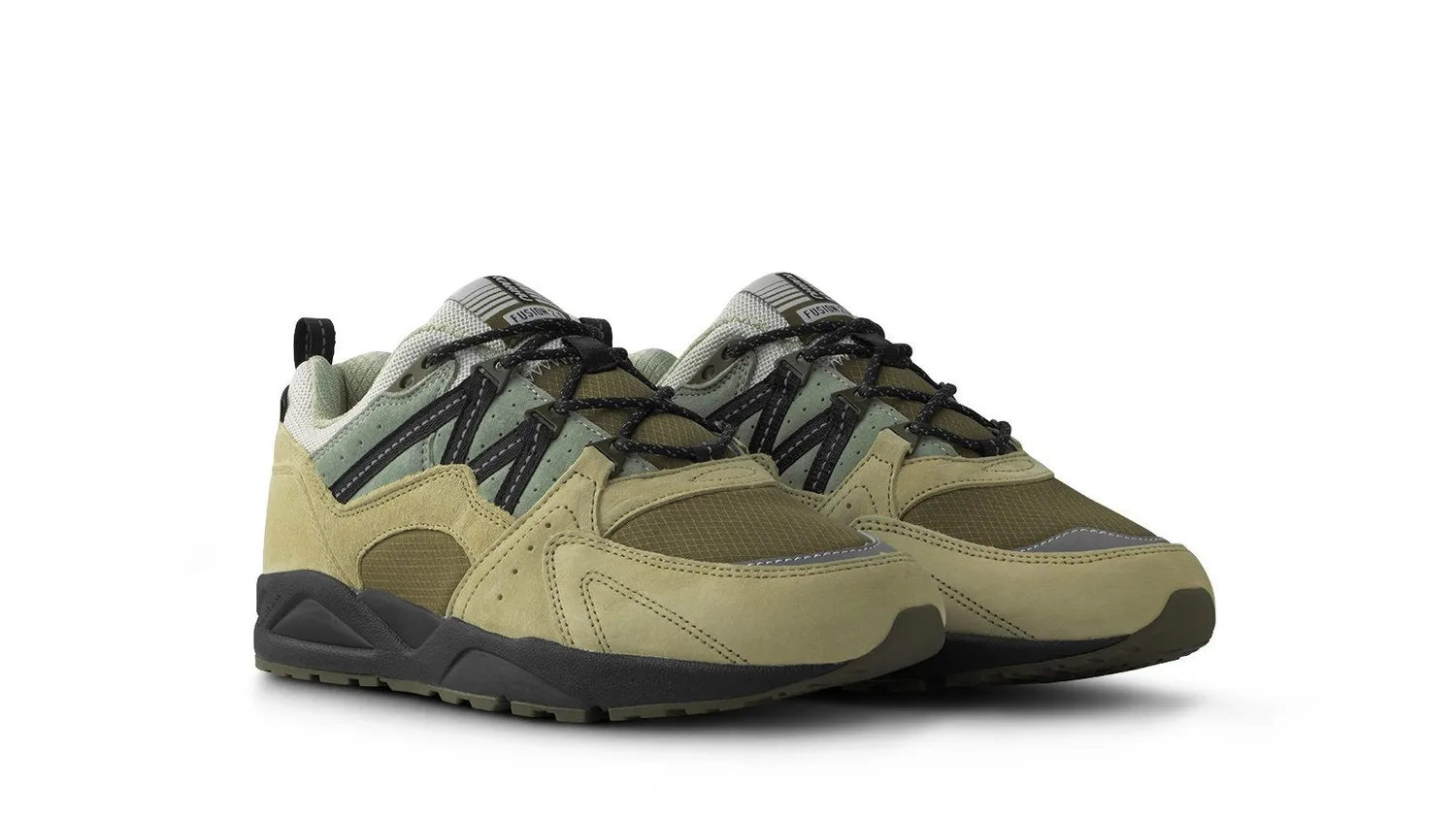 Karhu Fusion 2.0 Cordura scarpe Pale Olive tessuto