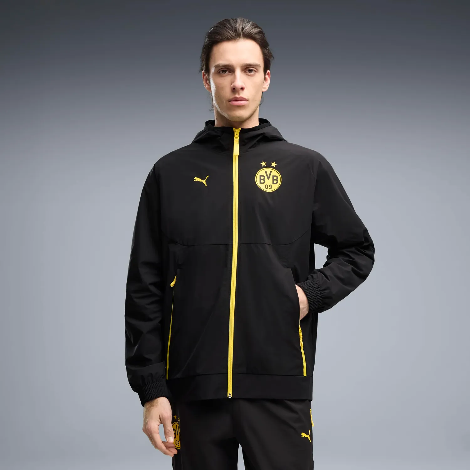 Puma Borussia Dortmund Pumatech 26/27 giacca XXL tessuto