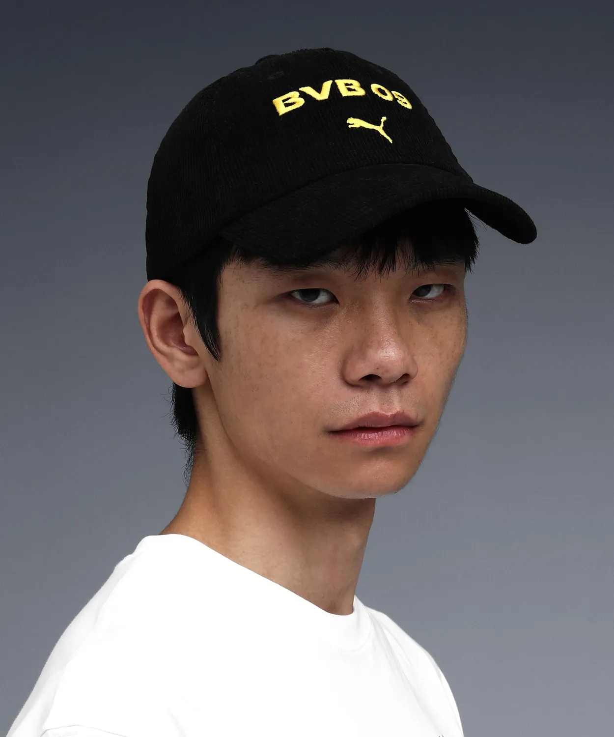 Puma BVB Culture berretto velluto a coste tifoso