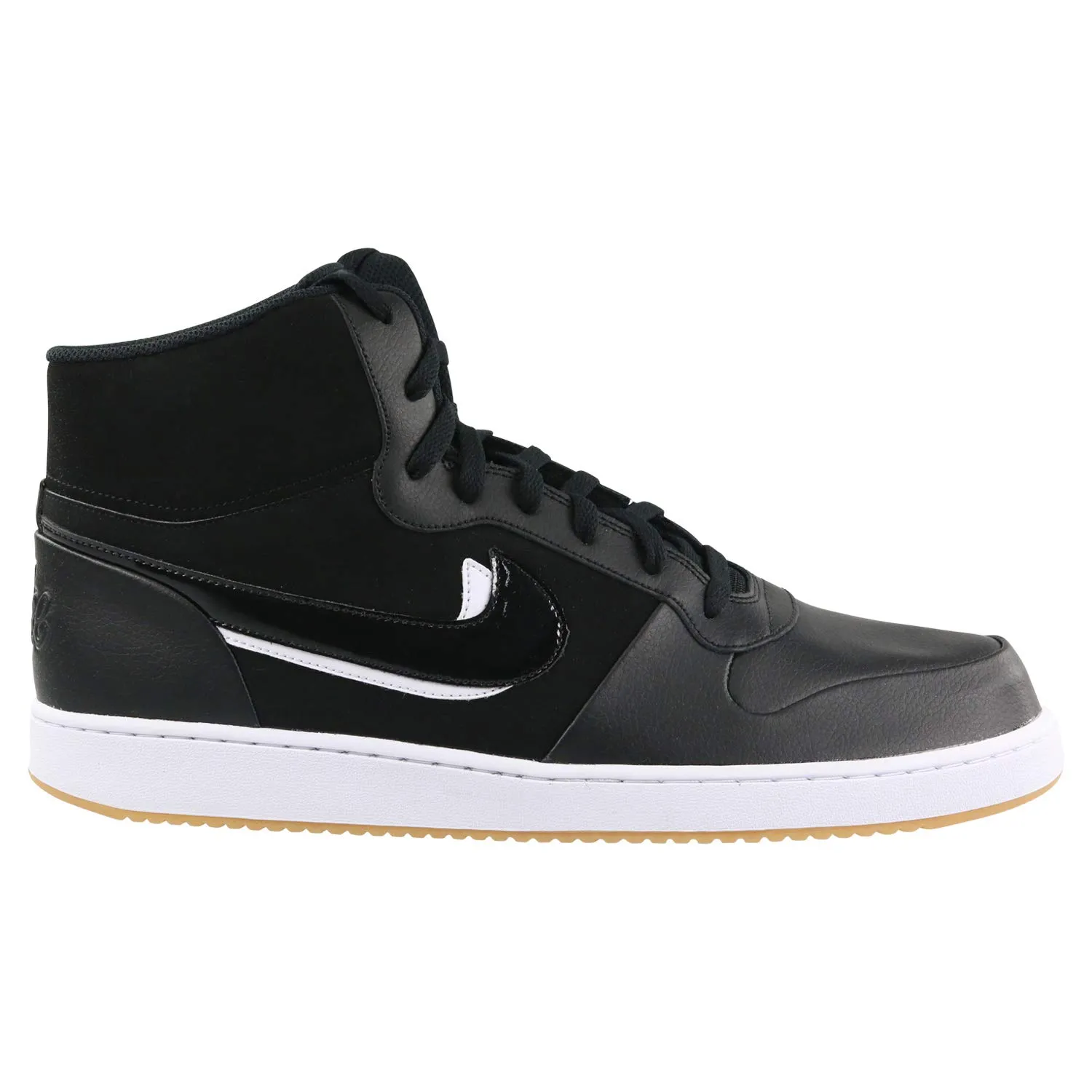 Nike Ebernon Mid scarpe basket 40 nere pelle