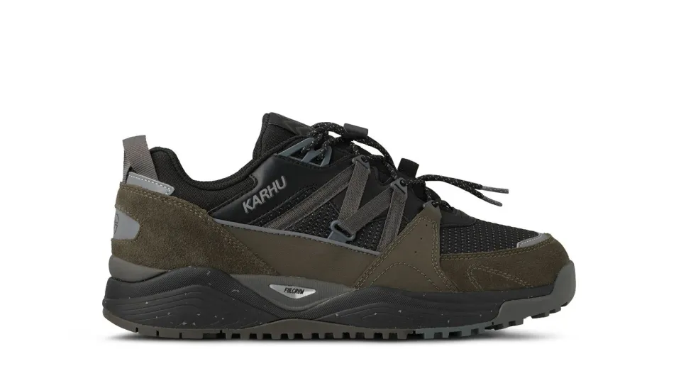 Karhu Fusion XC WP Tarmac scarpe waterproof Dark Gull Gray