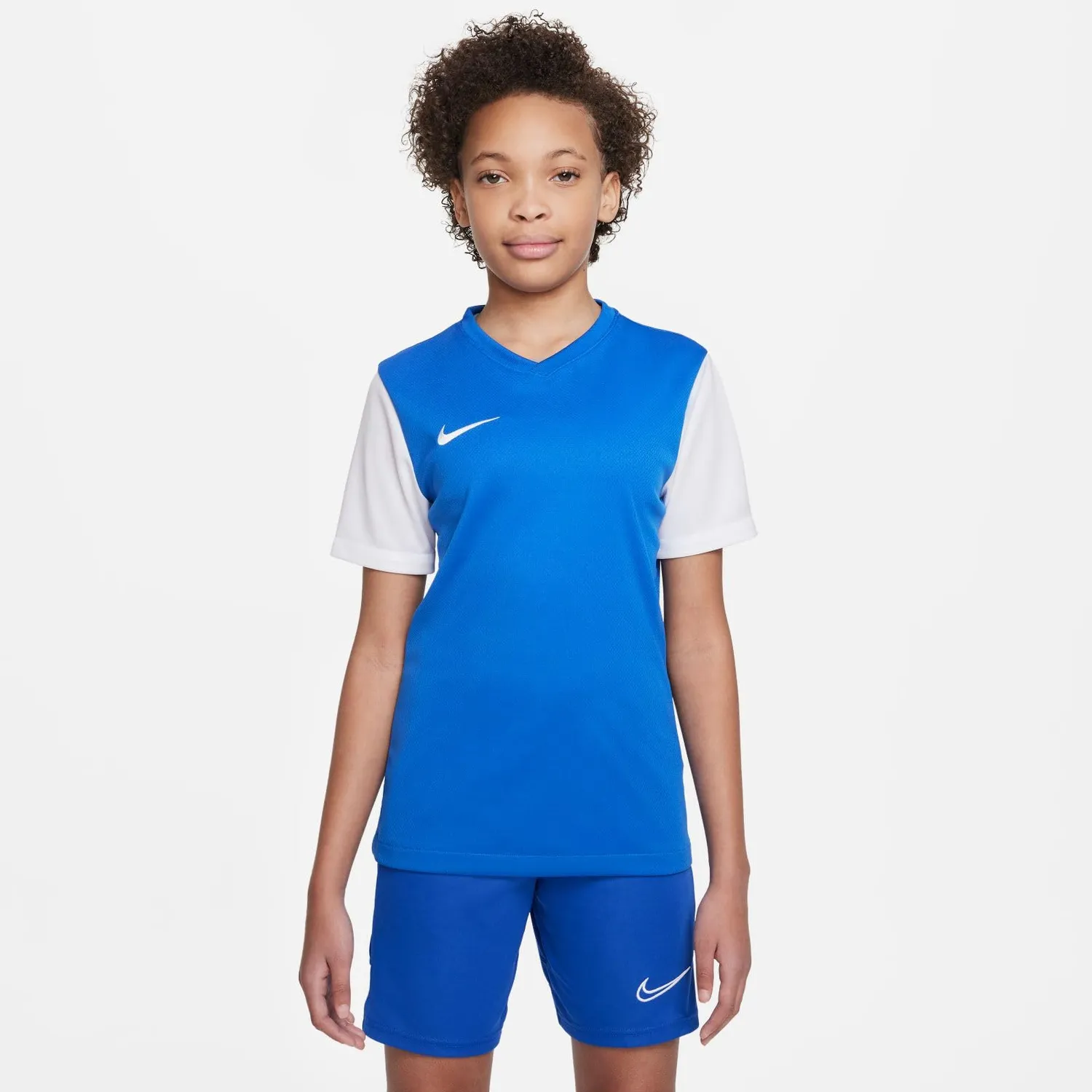 Nike Tiempo Prem II Jersey Bambini Royal Blu 7-8 Anni