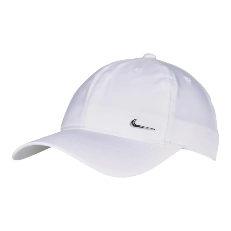 Nike Club Metal Swoosh cappellino baseball nero bianco dri-fit