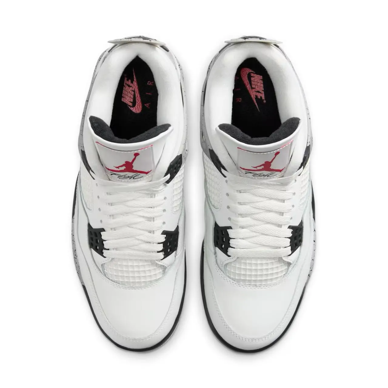 Nike Air Jordan 4 Retro sneakers uomo 47.5 summit white