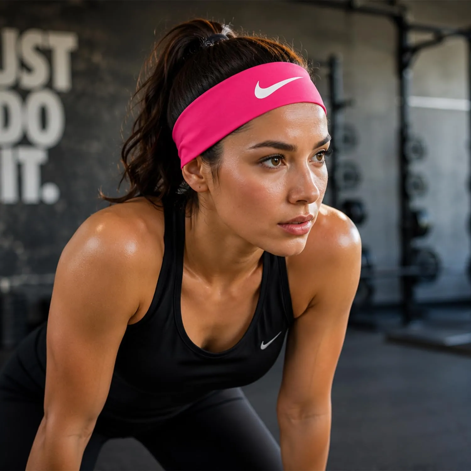Nike Fury fascia capelli Vivid Pink Dri-FIT sport