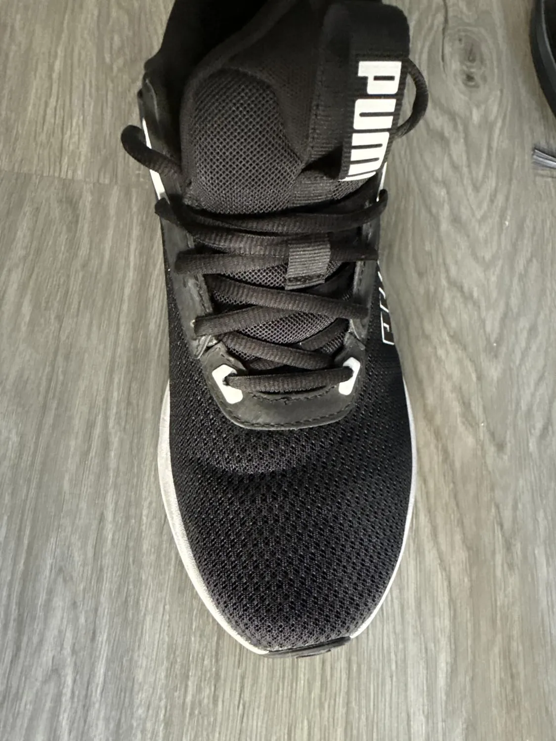 Puma Dasher Lite Sliptech Jr scarpe running Puma Black White leggere