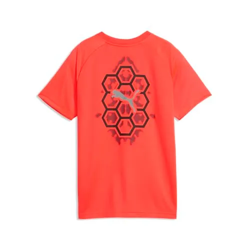 Puma Active Sports Poly Back Graphic Tee B maglietta bambino 1 pz
