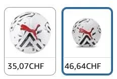 Puma Orbita 2 TB pallone calcio bianco multicolor FIFA Pro