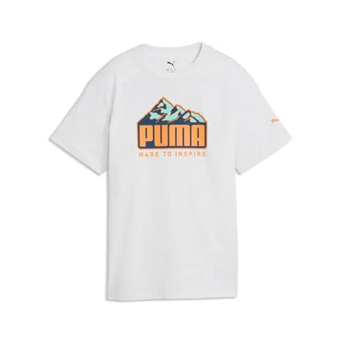 Puma Graphic Relaxed Mountain Tee B maglietta bambino grafica