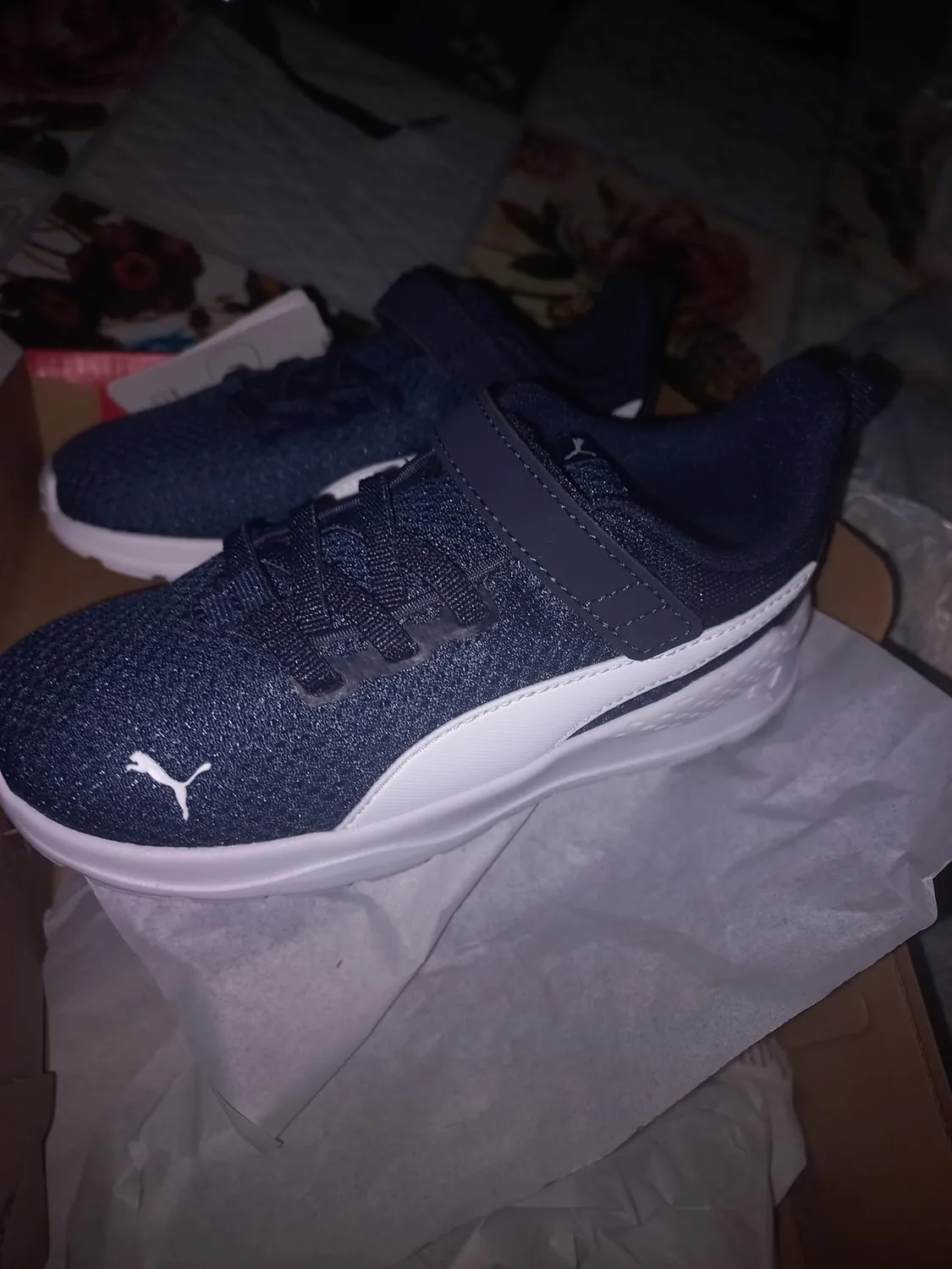 Puma Anzarun Lite sneakers bimbi bianco 22 EU