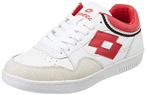 Lotto T-Icon sneakers uomo 45 pelle bianca tennis