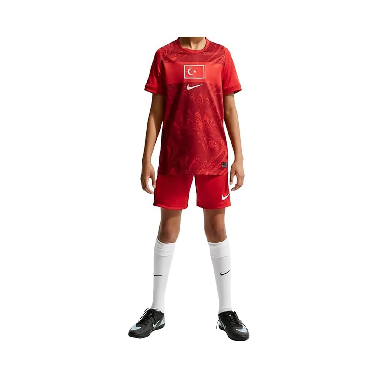 Nike Turchia Stadium maglia calcio bambini 10-12 anni rossa