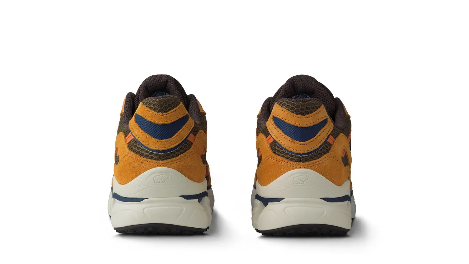 Karhu Super Fulcrum sneakers Nugget Navy Peony scamosciate
