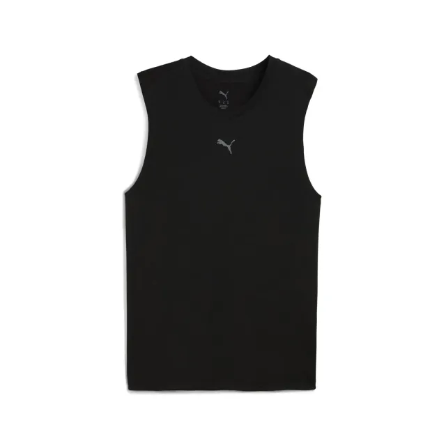 Puma Cloudspun canotta training uomo nera leggera