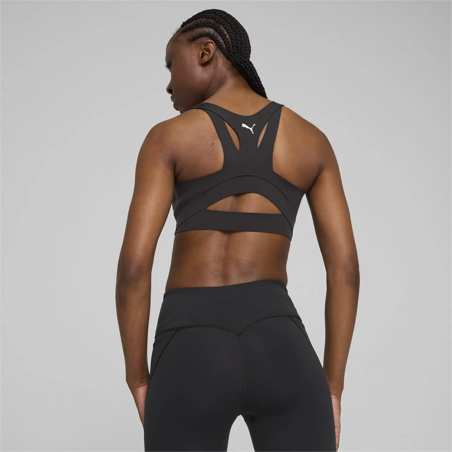 Puma PWR Shapeluxe Bra top sportivo donna nero