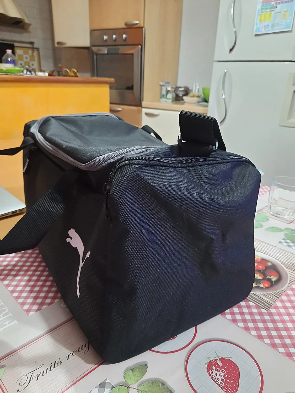 Puma Fundamentals borsa sportiva S 21L nera palestra