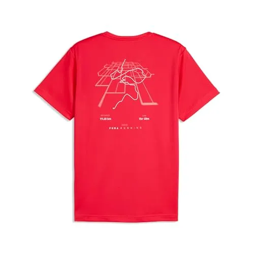 Puma Run Illustrative Graphic maglietta XS grafica